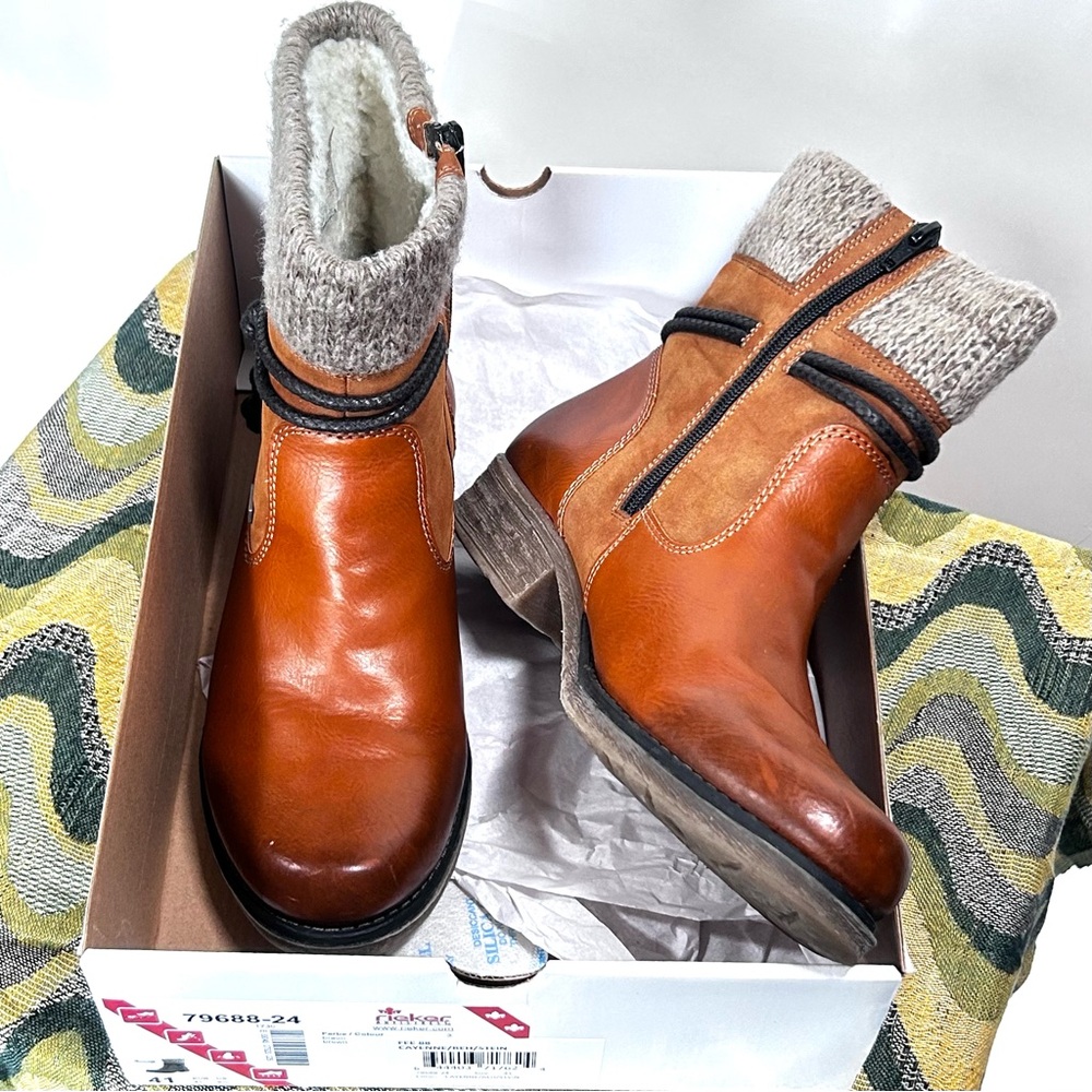 Rieker mid shaft ankle boots